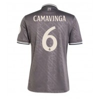 Real Madrid Eduardo Camavinga #6 Tredjeställ 2024-25 Kortärmad